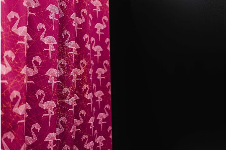 pink-fabric-material-flamingo